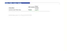 Tablet Screenshot of lawrencecplal.booksys.net